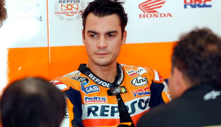 Pedrosa anuncia una retirada temporal por su brazo derecho