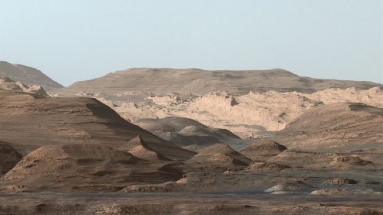 Curiosity envía postal desde Marte