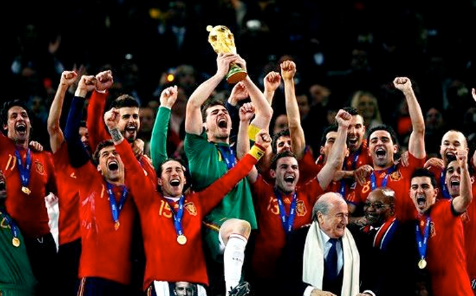España, Alemania y Brasil líderes del ranking FIFA ante el comienzo del Mundial