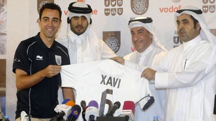 Xavi, presentado con el Al Saad: "Quiero ganar la Liga de Campeones asiática"