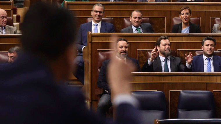 PSOE tratará que el PP se retrate en el Congreso sobre el 'cordón sanitario' a Vox tras las andaluzas