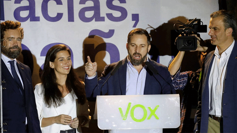 Madrid se convierte en el tercer bastión de Vox, pese a ser quinta fuerza