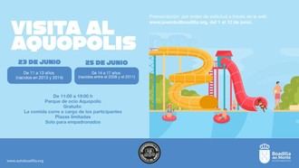 Inscripciones abiertas para visitas gratuitas a Aquópolis en junio