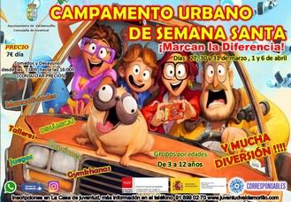 Inscripciones abiertas para el Campamento Urbano de Semana Santa