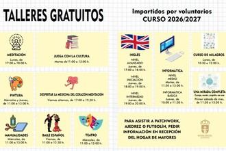 Inscripciones abiertas para talleres gratuitos dirigidos a mayores en Moralzarzal