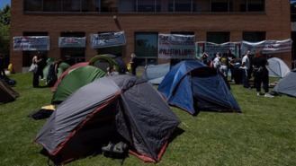 Una red de docentes universitarios agradece a los estudiantes acampados por Palestina su 