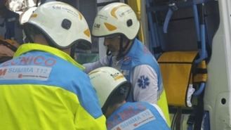 Tres heridos, uno muy grave, en dos accidentes simultáneos en la M-50