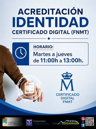 Obtén tu Certificado Digital de la FNMT en el municipio con acreditación presencial