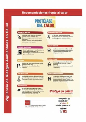 Alerta de Ola de Calor en la Comunidad de Madrid: Nivel 1 Activado