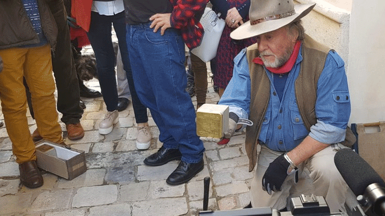 Madrid instalará una docena de adoquines Stolpersteine por los deportados a campos nazis