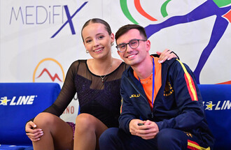 Adriana Santiago conquista su primer bronce en el Campeonato de Europa de patinaje artístico en línea