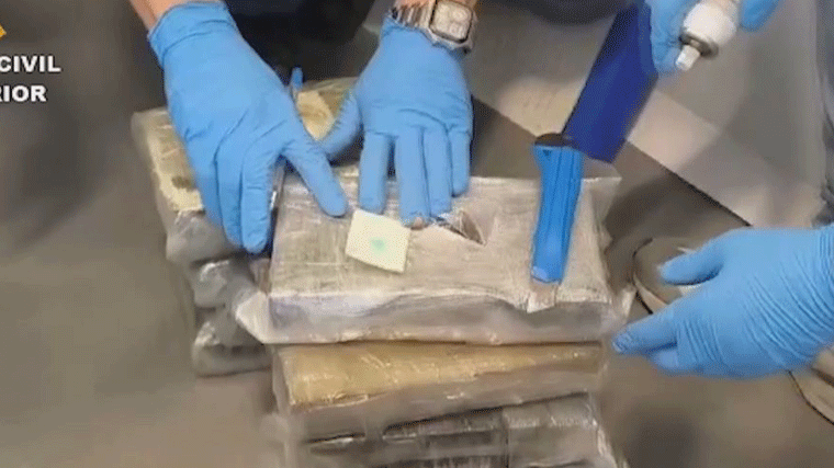 La Guardia Civil interceptó en 2024 más de 6,5 toneladas de droga en el Aeropuerto de Barajas