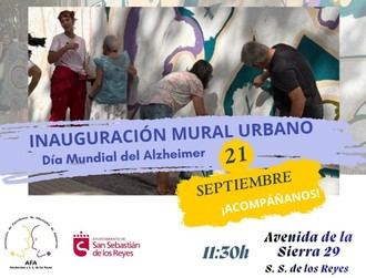 Marcha y mural urbano para conmemorar el Día Mundial del Alzheimer