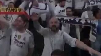 Antiviolencia pide un año de sanción para el aficionado del saludo nazi en el Bernabéu