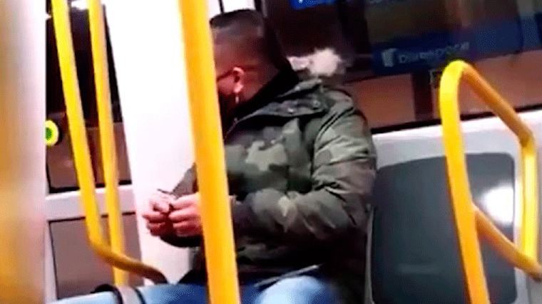 Identificado el hombre que profirió insultos a una pasajera del Metro y amenazó al resto