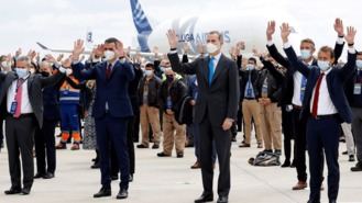 El Rey y Sánchez inauguran el Campus de Airbus, 3ª instalación aeronáutica de Europa