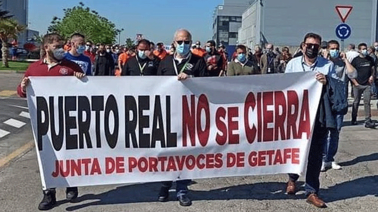 Convocada una marcha desde la planta de Airbus de Getafe hasta Industria