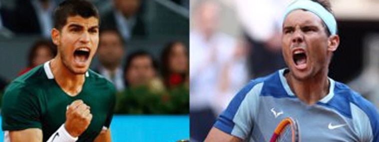 Nadal versus Alcaraz, el duelo más esperado del Open Madrid