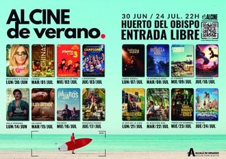 Cine al aire libre: Proyecciones de 'ALCINE de Verano' en la Huerta del Obispo esta semana