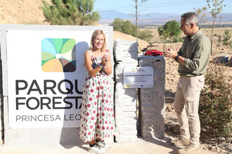 Inaugurado el Parque Forestal Princesa Leonor, un nuevo pulmón verde en la ciudad