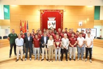 Homenaje a Silicius Alcobendas Rugby por su victoria en la Copa del Rey 2025/26