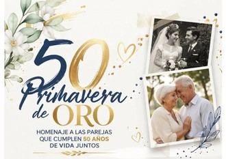 Iniciativa ‘Primavera de Oro’ rinde homenaje a parejas con 50 años de unión en Alcorcón