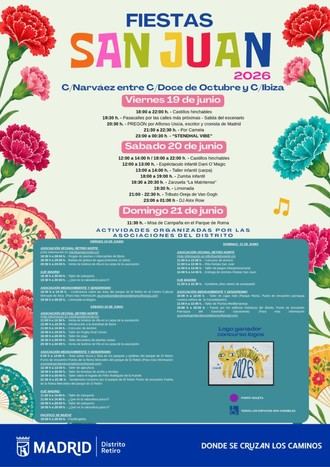 Alfonso Ussía será el pregonero de las Fiestas de San Juan en Retiro