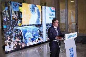 Almeida destaca el compromiso de Madrid durante la visita del Papa León XIV