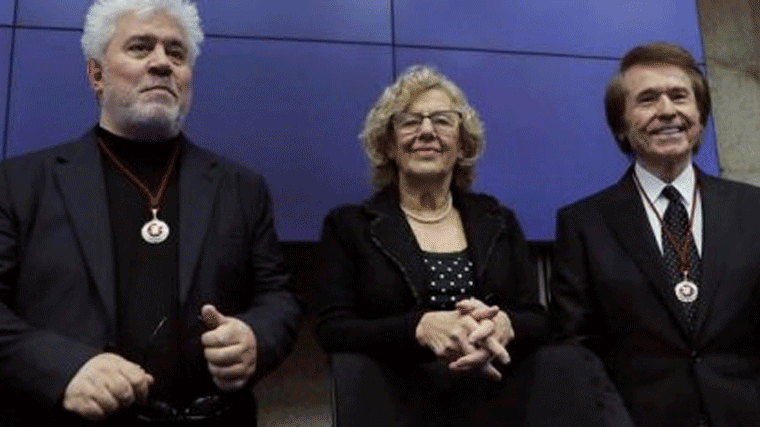Almodóvar y Raphael ya son Hijos Adoptivos de Madrid
