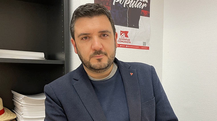 Alvaro Aguilera, coordinador de IU Madrid