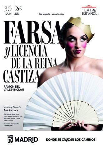 Estreno de 'Farsa y licencia de la reina castiza' en el Teatro Español