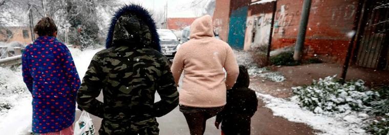Cañada Real: 3 ingresados por congelación y 40 intoxicaciones