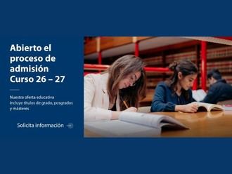 Apertura de matrículas en el Real Centro Universitario Escorial – María Cristina