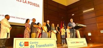 Reconocimiento por la exitosa maratón de donación de sangre en Arganda del Rey