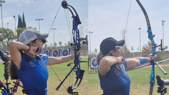 Éxito de Arqueros 10 en Zaragoza: dos victorias y tres récords nacionales