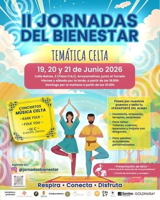 II Jornadas del Bienestar: Cultura Celta y Música en Directo en Arroyomolinos