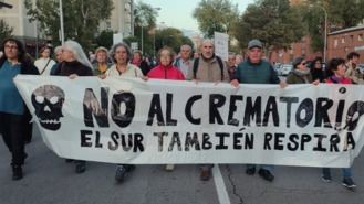 Vecinos de Usera y Villaverde volverán a las calles este domingo contra el crematorio de la M-40