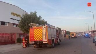 Incendio controlado en nave industrial de Loeches sin heridos