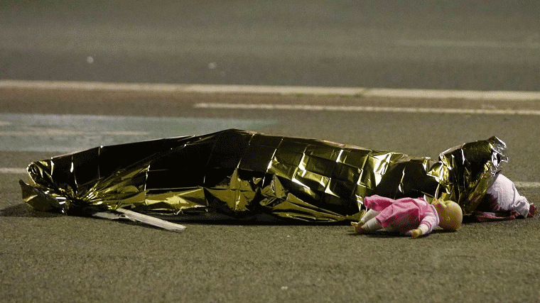 84 muertos, una decena niños, y 18 heridos de 'urgencia absoluta' en el atentado de Niza