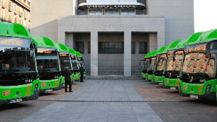 Dos líneas de autobúses- la 481 y la 486- funcionarán con gas