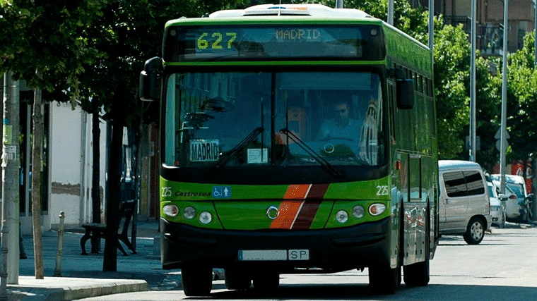 El nuevo servicio expres de la línea 627 entra en funcionaminto este lunes