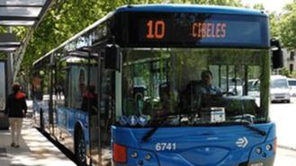 Los autobuses de la EMT vuelven a ser gratis este lunes por ser jornada con 'alto nivel de tráfico'