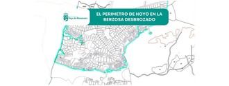 Desbroce de seguridad en la Berzosa para prevenir incendios