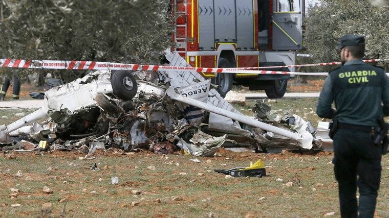 La colision con un buitre posible causa del accidente de una avioneta