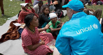 Cerca de un millón de niños necesita ayuda humanitaria tras el terremoto de Nepal