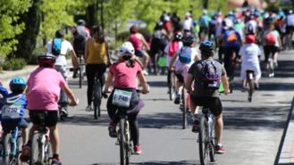 Unas 1.600 personas participan en la 42º Fiesta de la Bicicleta y la Rueda