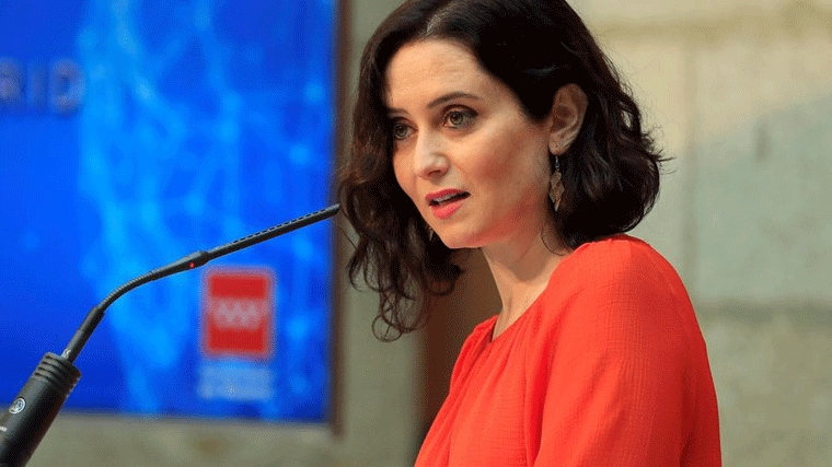 Ayuso propone que el salario mínimo esté exento de impuestos y cotizaciones