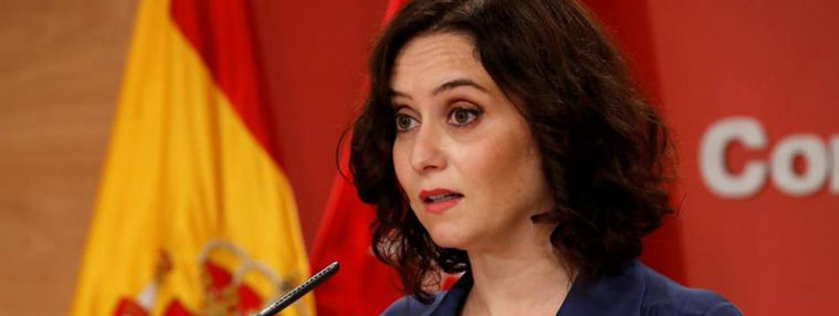 Ayuso: Sánchez pretende cambiar el país 'por la puerta de atrás' y la Justicia, Madrid y el Rey se lo impiden
