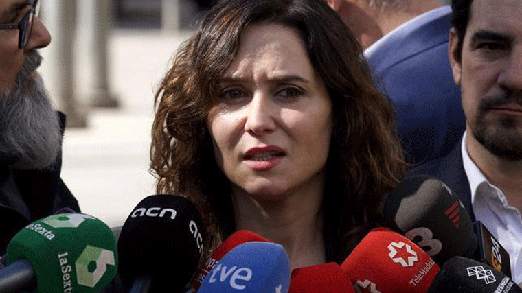 Ayuso insiste en que 'no ha hecho nada' para beneficiar a su pareja y alude a los intentos de hacerle 'daño personal'