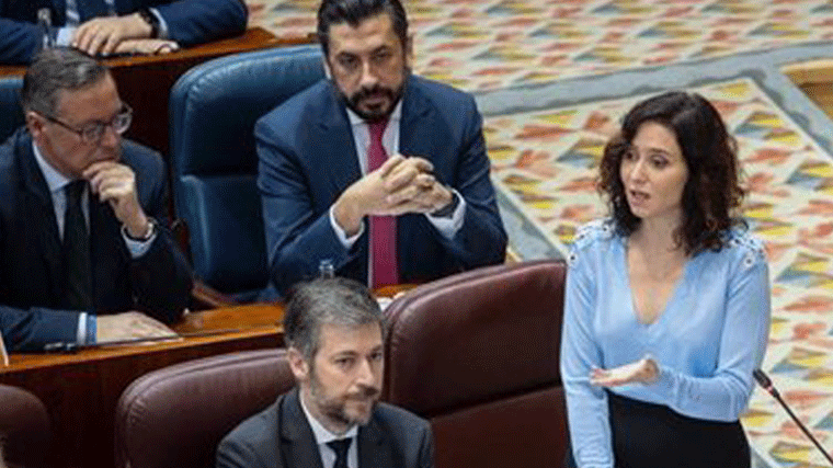 Ayuso amenaza con 'hablar lo más grande' de la 'trama de mascarillas' estatal si la citan en el Congreso como pide MM